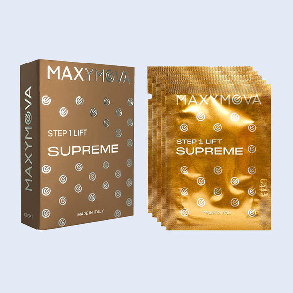PASO 1 Supreme Lift: levantamiento de pestañas y laminación de cejas
