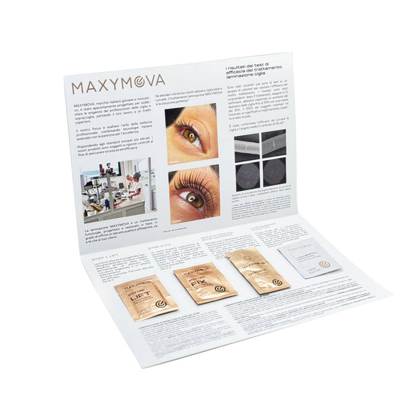 Kit de descubrimiento de salón MAXYMOVA para laminación de pestañas y cejas
