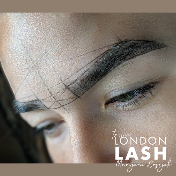 eyebrow mapping brow ruler brow lamination tools brow supplies London Lash Canada