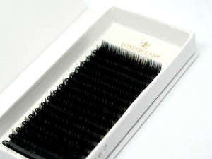 0.03 eyelash extensions black no blue hue for megavolume mega volume russian volume lashes 