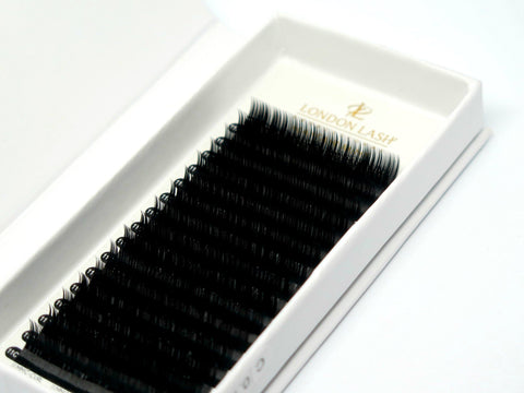 0.03 eyelash extensions black no blue hue for megavolume mega volume russian volume lashes 